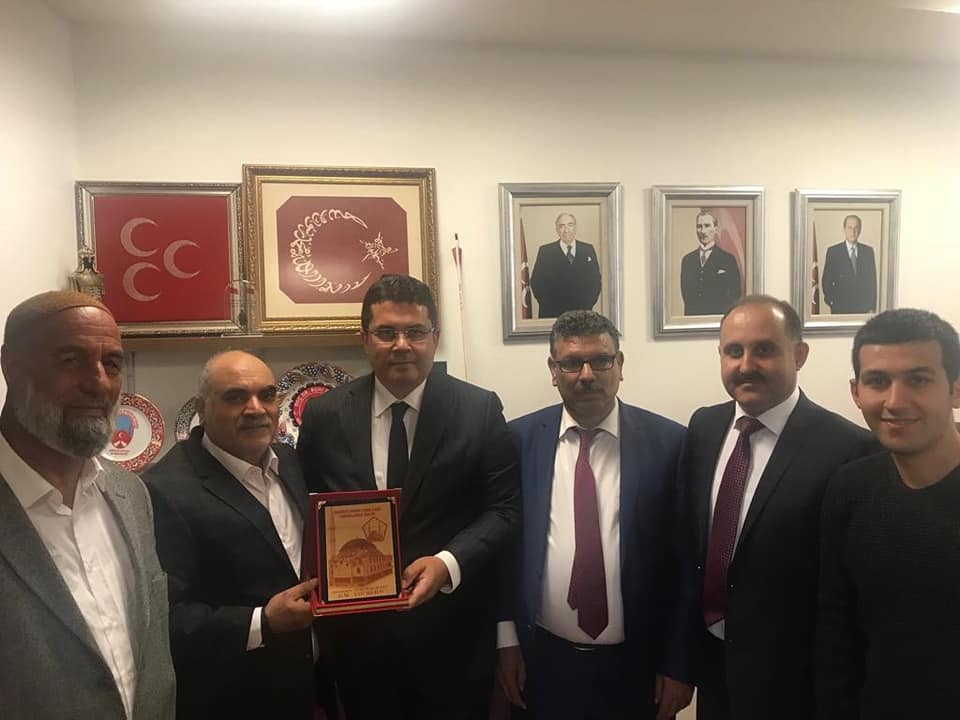 Osmaniye Şanlıurfalılar Derneği MHP Lideri Dr. Devlet Bahçeli`yi Ziyaret Etti