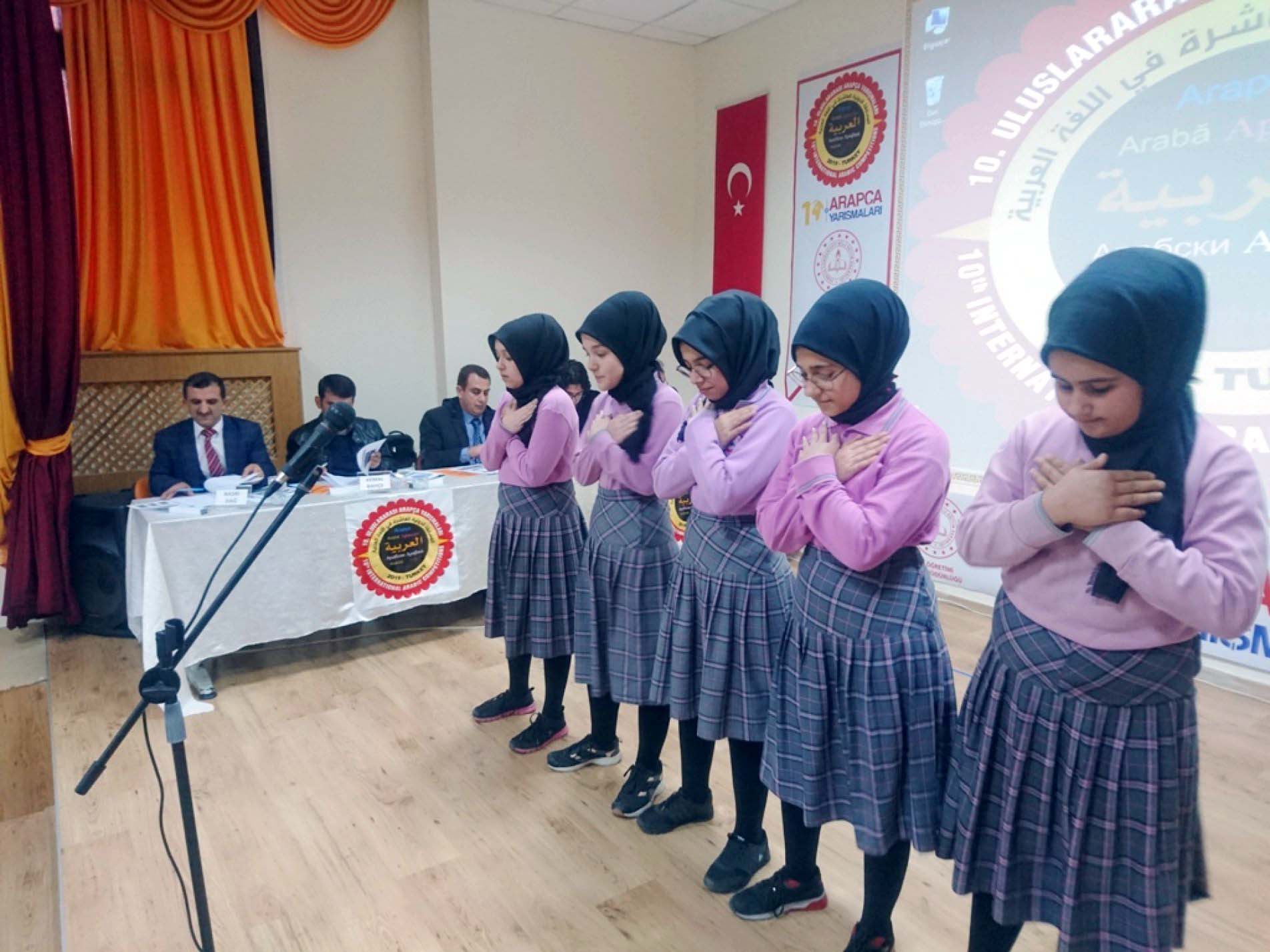 Osmaniye`de 10. Arapça Yarışmaları il finali yapıldı